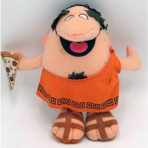 Vintage 1990 Little Caesars  Pizza Promo Finger Puppet | Advertising Memorabilia
